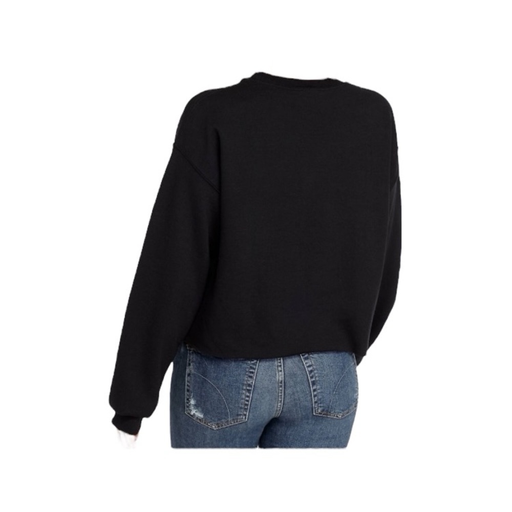 Beatles Long Sleeves Crop Sweatshirt - Picture 9 of 14